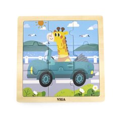 VIGA puidust pusle kaelkirjak autos hind ja info | Arendavad laste mänguasjad | hansapost.ee