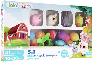 Komplekt Trefl Lalaboom põllumajandusloomad 41 tk. цена и информация | Развивающие игрушки для детей | hansapost.ee