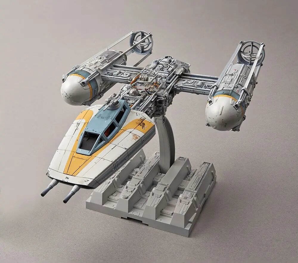 Star Wars: Mudelikomplekt 1/72 Y-Wing Starfighter 22 cm цена и информация | Klotsid ja konstruktorid | hansapost.ee