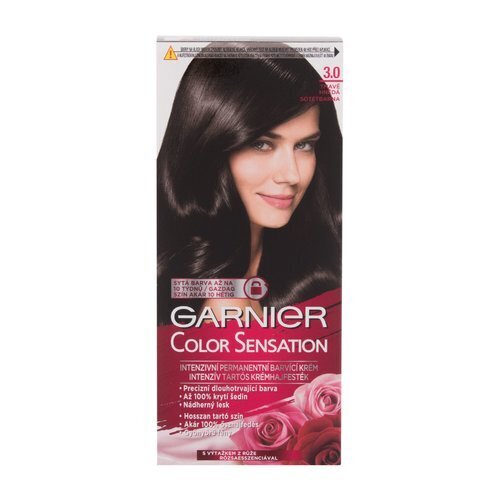 GARNIER Color Sensation - Hair color 3,0 Prestige brown hind ja info | Juuksevärvid | hansapost.ee