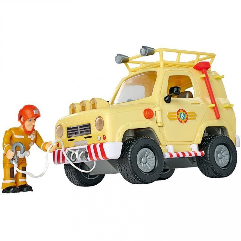 Tuletõrjuja Sam Jeep Rescue Action Figuur Sam цена и информация | Mänguasjad poistele | hansapost.ee