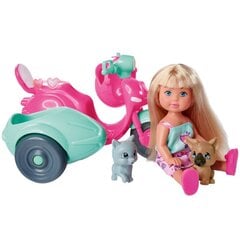 Кукла Evi на самокате с собакой и котом Simba цена и информация | Игрушки для девочек | hansapost.ee