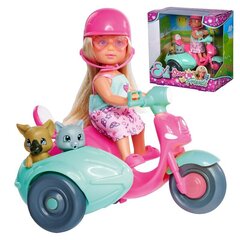 Кукла Evi на самокате с собакой и котом Simba цена и информация | Игрушки для девочек | hansapost.ee