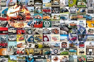 Ravensburger 99 Volkswagen VW Campervan Moments 3000 osaline pusle täiskasvanutele ja lastele vanuses alates 12 aastat hind ja info | Pusled lastele ja täiskasvanutele | hansapost.ee