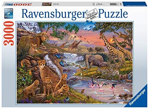 Ravensburger Animal Kingdom 3000 osaline pusle täiskasvanutele ja lastele vanuses alates 12 aastat hind ja info | Pusled lastele ja täiskasvanutele | hansapost.ee