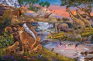 Ravensburger Animal Kingdom 3000 osaline pusle täiskasvanutele ja lastele vanuses alates 12 aastat hind ja info | Pusled lastele ja täiskasvanutele | hansapost.ee