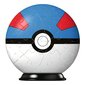 Ravensburger Pokemon Suurepärane pall - 3D Jigsaw Pulze Ball lastele, kes olid 6 -aastased - 54 tükki - pole vajalik liim цена и информация | Pusled lastele ja täiskasvanutele | hansapost.ee