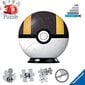 Ravensburger Pokemon Ultra Ball - 3D Jigsaw Pulze Ball lastele vanuses 6 aastat - 54 tükki - pole vajalik liim - pokeball цена и информация | Pusled lastele ja täiskasvanutele | hansapost.ee