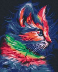 Картина «Живопись по номерам - Искусство кошки» цена и информация | Живопись по номерам | hansapost.ee