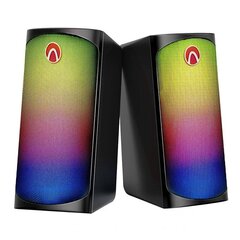 2.0 computer speakers for gamers Blitzwolf AA-GCR3, Bluetooth 5.0, RGB, AUX цена и информация | Аудиоколонки | hansapost.ee