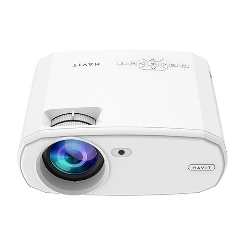 Wireless projector HAVIT PJ202 PRO (white) цена и информация | Projektorid | hansapost.ee