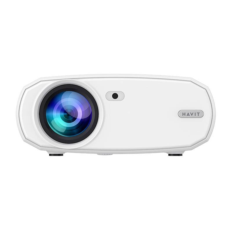 Wireless projector HAVIT PJ202 PRO (white) цена и информация | Projektorid | hansapost.ee