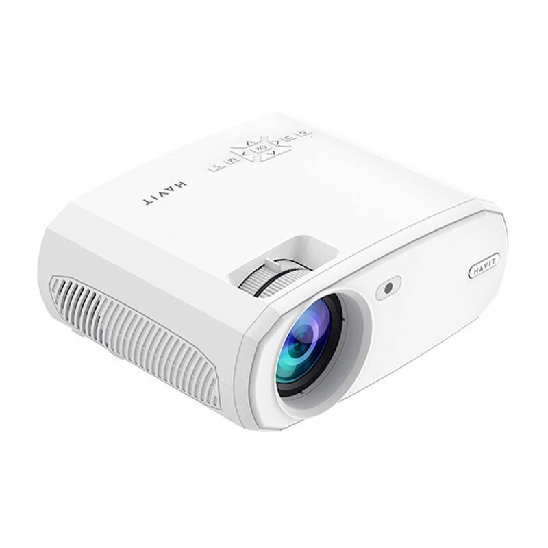 Wireless projector HAVIT PJ202 PRO (white) цена и информация | Projektorid | hansapost.ee