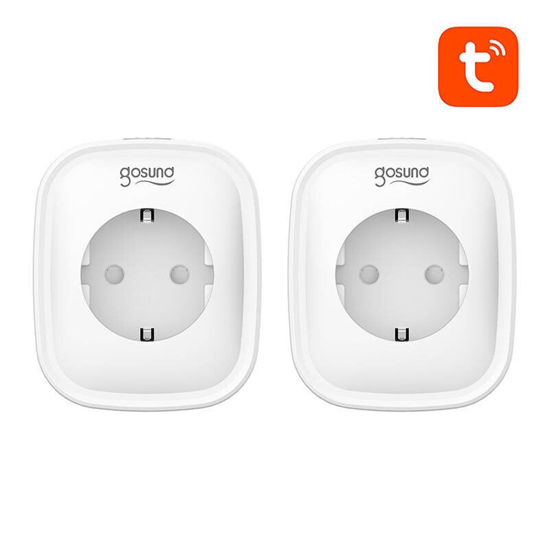 Smart socket WiFi Gosund SP1 (2-pack), Tuya цена и информация | Pistikupesad ja lülitid | hansapost.ee