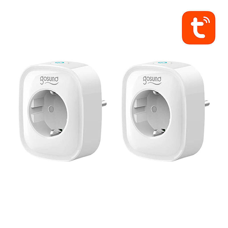 Smart socket WiFi Gosund SP1 (2-pack), Tuya hind ja info | Pistikupesad ja lülitid | hansapost.ee