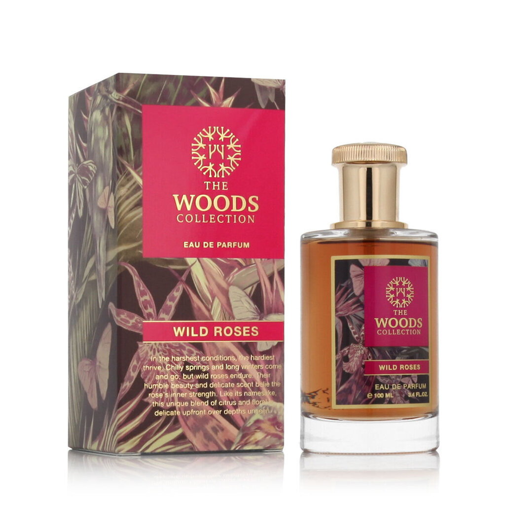 Parfümeeria universaalne naiste & meeste The Woods Collection EDP Wild Roses (100 ml) цена и информация | Parfüümid naistele | hansapost.ee