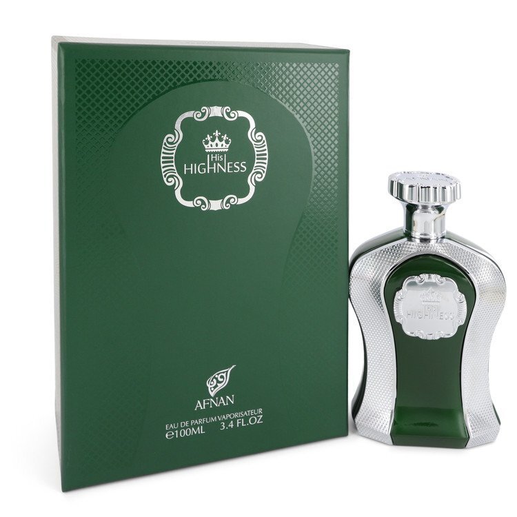 Parfüümvesi Afnan His Highness green EDP meestele, 100 ml цена и информация | Parfüümid meestele | hansapost.ee