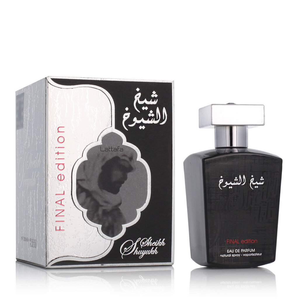 Meeste parfümeeria Lattafa EDP Sheikh Al Shuyukh Final Edition (100 ml) hind ja info | Parfüümid meestele | hansapost.ee