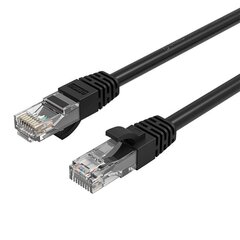 Orico RJ45 Cat.6 Round Ethernet Network Cable 20m (Black) hind ja info | Juhtmed ja kaablid | hansapost.ee