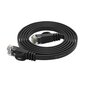 Orico RJ45 Cat.6 Flat Ethernet Network Cable 10m (Black) цена и информация | Juhtmed ja kaablid | hansapost.ee