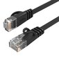 Orico RJ45 Cat.6 Flat Ethernet Network Cable 10m (Black) цена и информация | Juhtmed ja kaablid | hansapost.ee