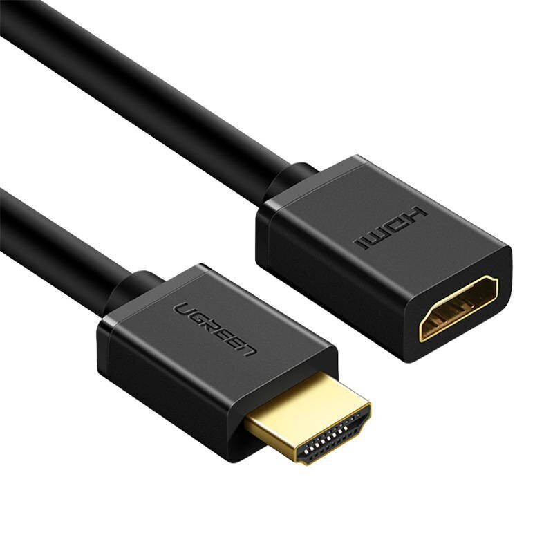 HDMI male to female extension cable UGREEN 1.4, 5m цена и информация | Juhtmed ja kaablid | hansapost.ee