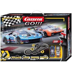 Автогоночная трасса Carrera GO!!! GT Race off 5,3 meters with turbo boost - Ready to Race (20062550) цена и информация | Игрушки для мальчиков | hansapost.ee