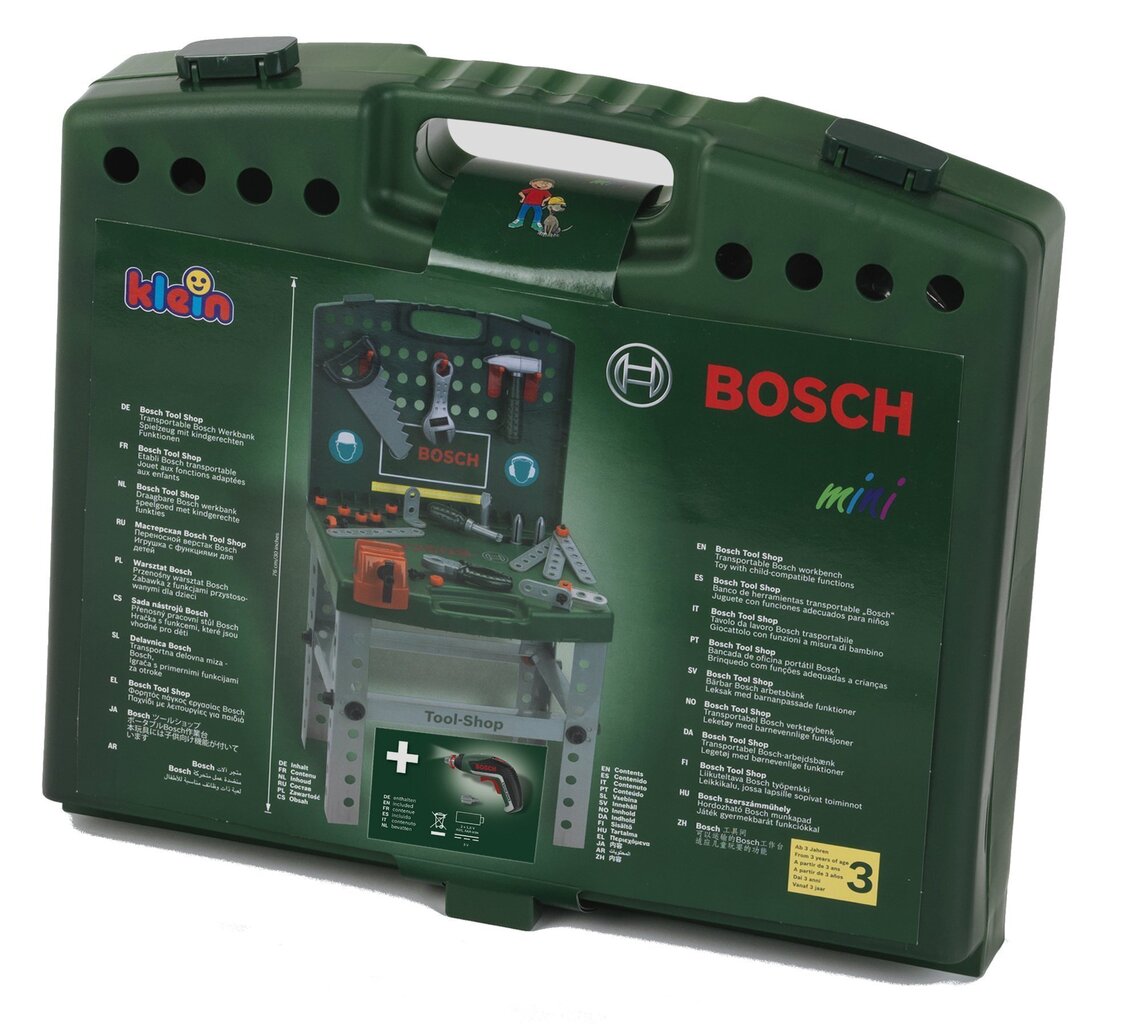 Bosch töökoda Klein koos kruvikeerajaga karbis price and information | Mänguasjad poistele | hansapost.ee