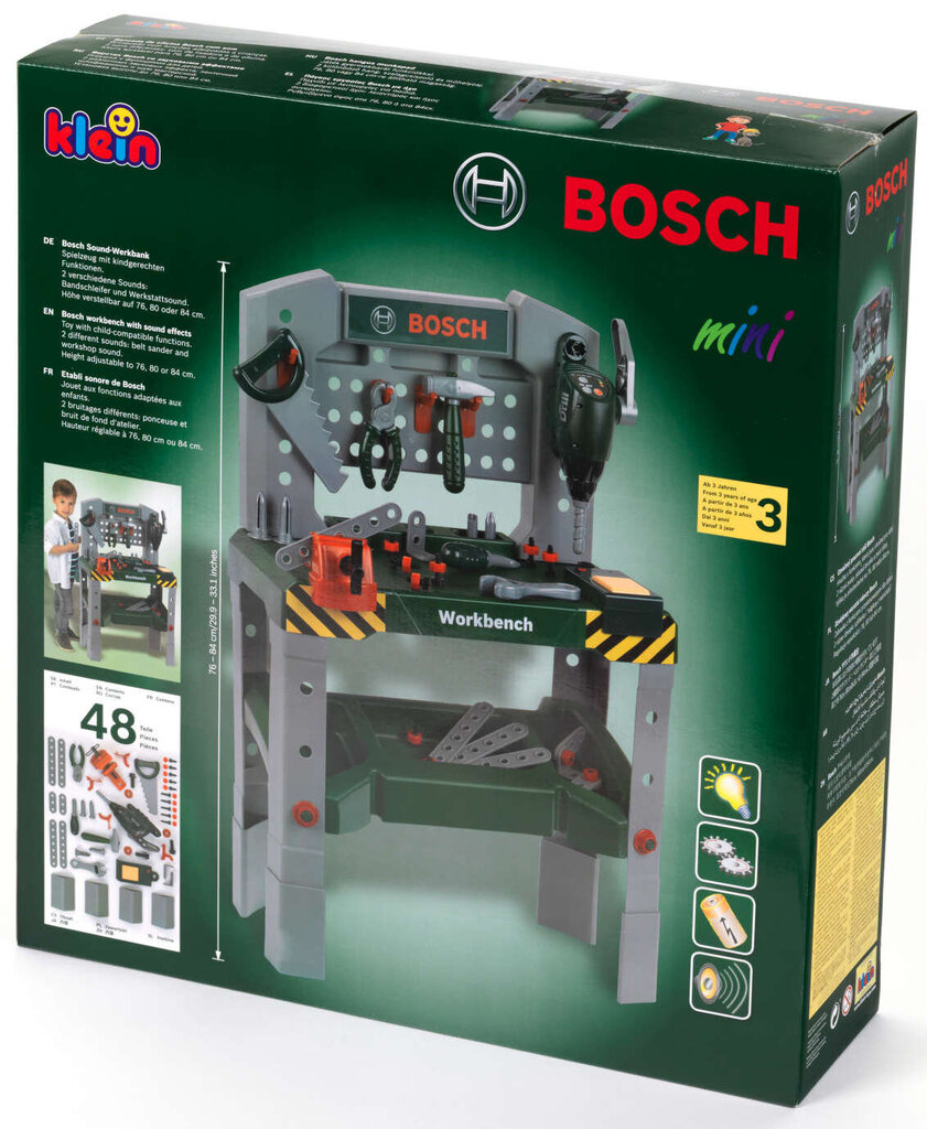 Laste töötuba Bosch Klein 8637 цена и информация | Mänguasjad poistele | hansapost.ee