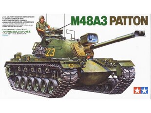 Tamiya - M48A3 Patton, Scale:1/35, 35120 цена и информация | Конструкторы и кубики | hansapost.ee