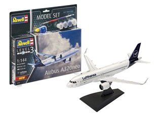 Revell - Airbus A320 neo Lufthansa Model Set, 1/144, 63942 hind ja info | Klotsid ja konstruktorid | hansapost.ee