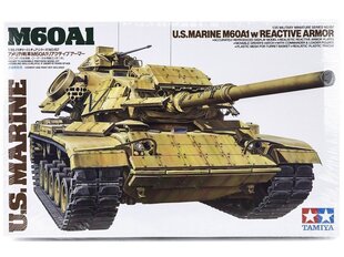 Tamiya - U.S Marine M60A1, 1/35, 35157 цена и информация | Конструкторы и кубики | hansapost.ee