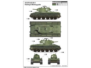 Trumpeter - KV-8S Welded Turret, 1/35, 01568 hind ja info | Klotsid ja konstruktorid | hansapost.ee