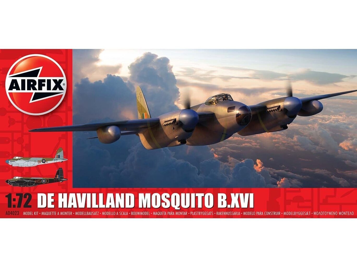 Airfix - De Havilland Mosquito B Mk.XVI, 1/72, A04023 цена и информация | Klotsid ja konstruktorid | hansapost.ee