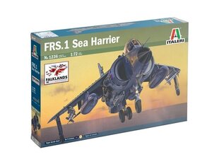 Italeri - FRS.1 Sea Harrier Falklands 40th Anniversary, 1/72, 1236 цена и информация | Italeri Товары для детей и младенцев | hansapost.ee