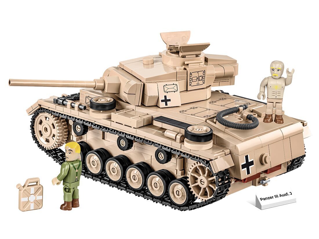 COBI - Plastkonstruktorid Panzer III Ausf. J, 1/28, 2562 цена и информация | Klotsid ja konstruktorid | hansapost.ee