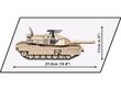 COBI - Plastkonstruktorid M1A2 Abrams, 1/35, 2622 hind ja info | Klotsid ja konstruktorid | hansapost.ee