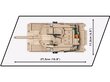 COBI - Plastkonstruktorid M1A2 Abrams, 1/35, 2622 цена и информация | Klotsid ja konstruktorid | hansapost.ee