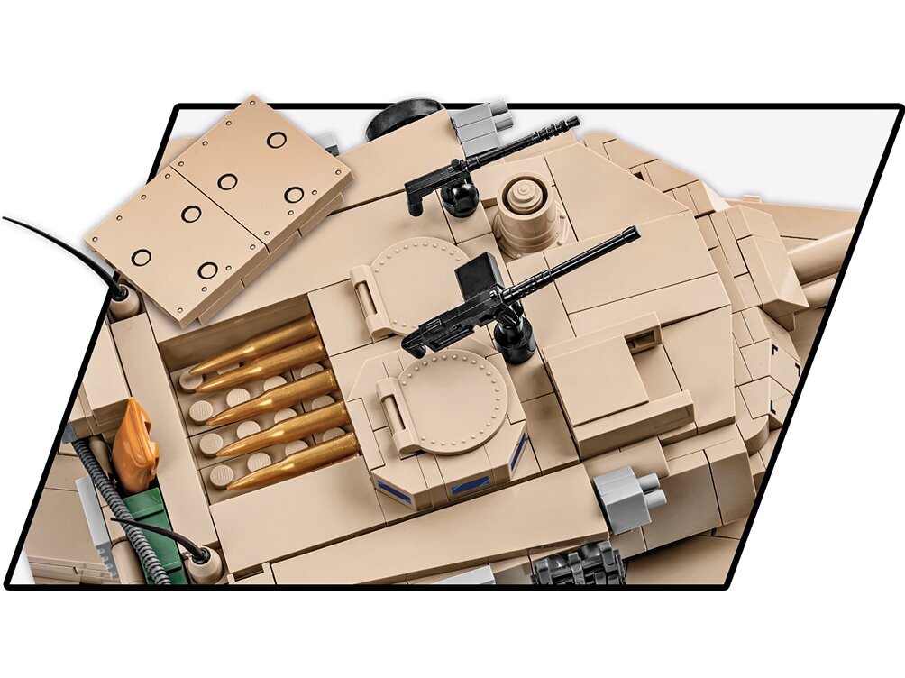 COBI - Plastkonstruktorid M1A2 Abrams, 1/35, 2622 hind ja info | Klotsid ja konstruktorid | hansapost.ee