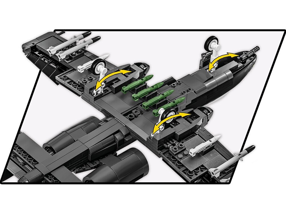 COBI - Plastkonstruktorid A-10 Thunderbolt II Warthog, 1/48, 5837 цена и информация | Klotsid ja konstruktorid | hansapost.ee