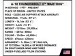 COBI - Plastkonstruktorid A-10 Thunderbolt II Warthog, 1/48, 5837 hind ja info | Klotsid ja konstruktorid | hansapost.ee