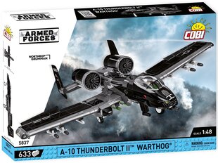 COBI - Конструктор A-10 Thunderbolt II Warthog, 1/48, 5837 цена и информация | Конструкторы и кубики | hansapost.ee