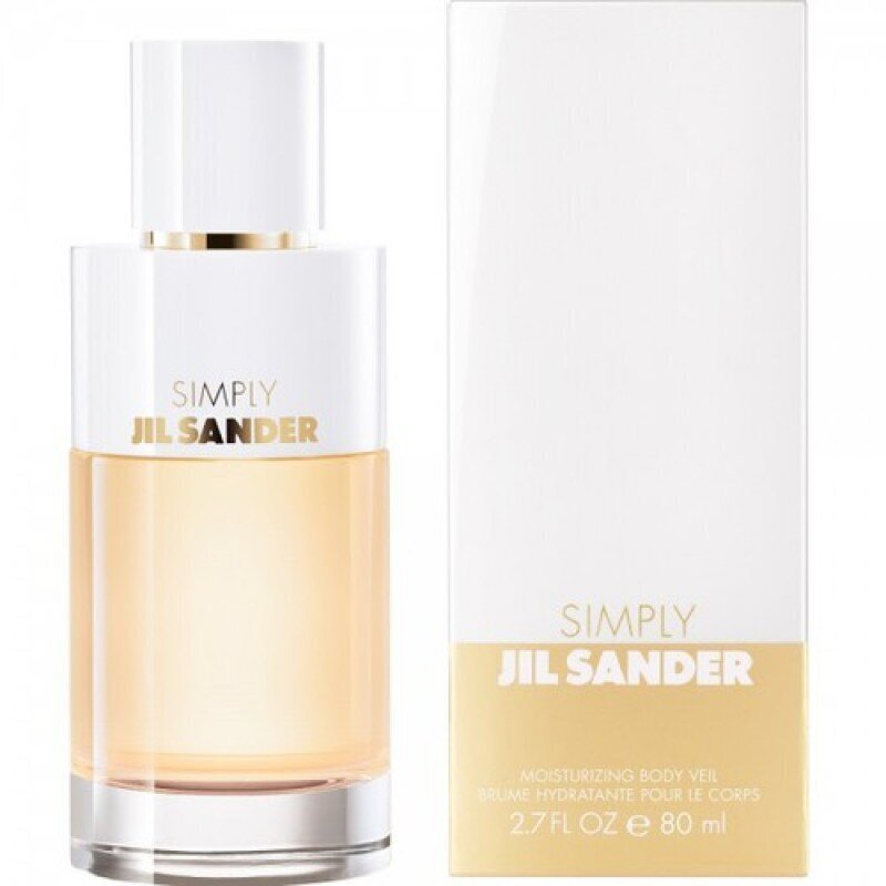 Kehasprei Jil Sander Simply 80 ml hind ja info | Dušigeelid ja deodorandid naistele | hansapost.ee