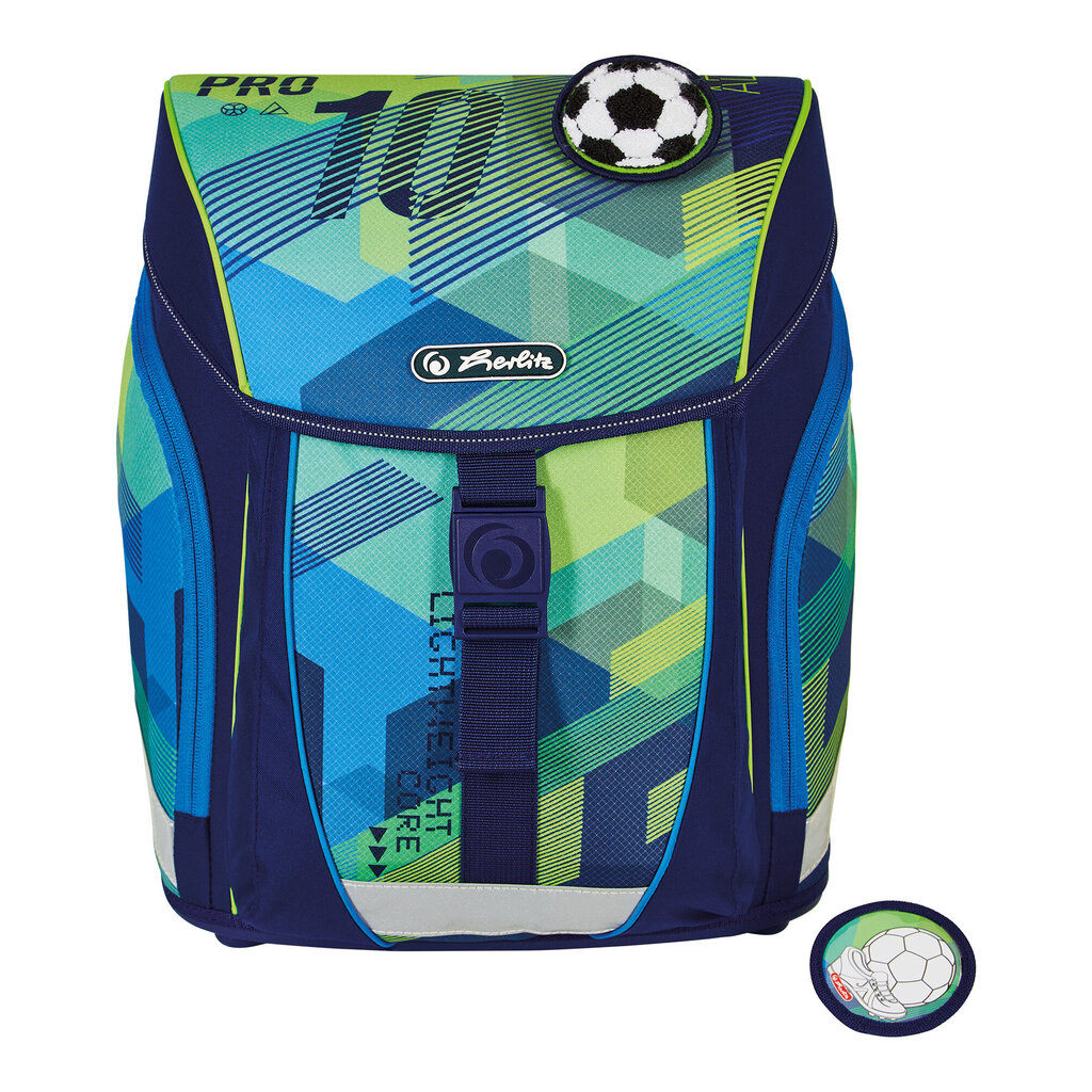 Herlitz koolikott-ranits FILOLIGHT - Green Goal hind ja info | Koolikotid ja seljakotid | hansapost.ee