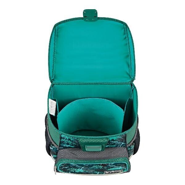 Herlitz koolikott-ranits Loop Plus - Green Rex, 16 l hind ja info | Koolikotid ja seljakotid | hansapost.ee