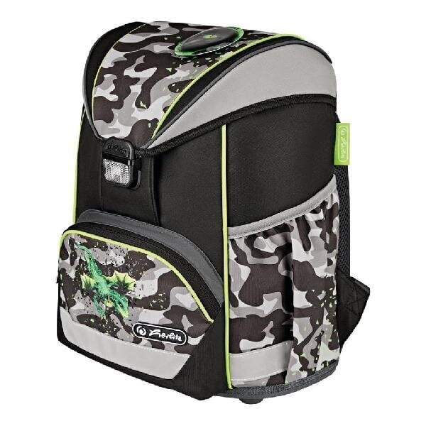 Herlitz koolikott-ranits Ultralight - Camo Dragon, 15 l цена и информация | Koolikotid ja seljakotid | hansapost.ee