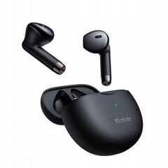 Mcdodo telefoni kõrvaklapid, juhtmevabad, kõrvaklapid Bluetooth 5 korpusega, mustad hind ja info | Kõrvaklapid | hansapost.ee