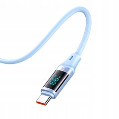 Телефонный кабель Mcdodo, DIGITAL PRO, USB-C, USB, TYPE C, 5A, 66W, 1,2м синий цена и информация | Кабели для телефонов | hansapost.ee