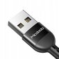 McDodo telefonikaabel QUICK CHARGE 4 USB TYP-C 1.8m must hind ja info | Mobiiltelefonide kaablid | hansapost.ee