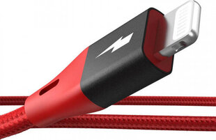 USB-C Cable for Lightning BlitzWolf MF-10 Pro, MFI, 20W, 1.8 м (red) цена и информация | Кабели для телефонов | hansapost.ee